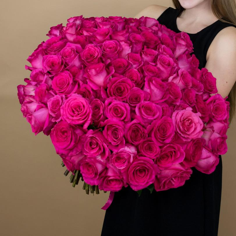 Букеты из розовых роз 40 см (Эквадор) (код товара: 7588orb)